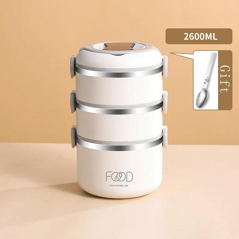Bento Lunch Box Japanese Multilayer Stainless Steel Bento Box Food Container Storage Portable Thermos Food Jar Kid Bento Box