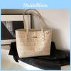 Simple Floral Pattern Large Capacity Women Casual Shoulder Tote Bag Daily For