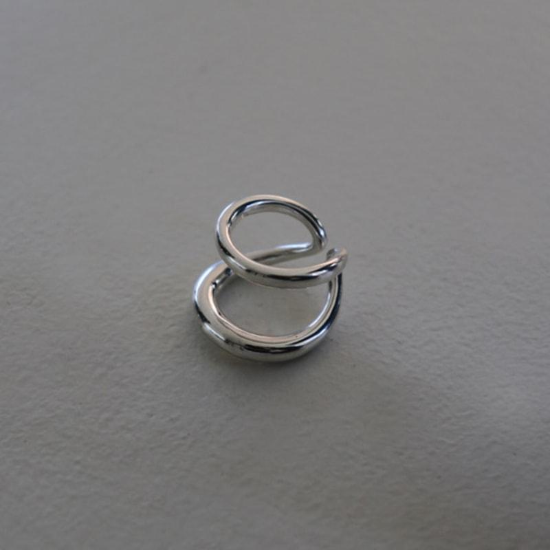 APIOH BOLD SILVER RING