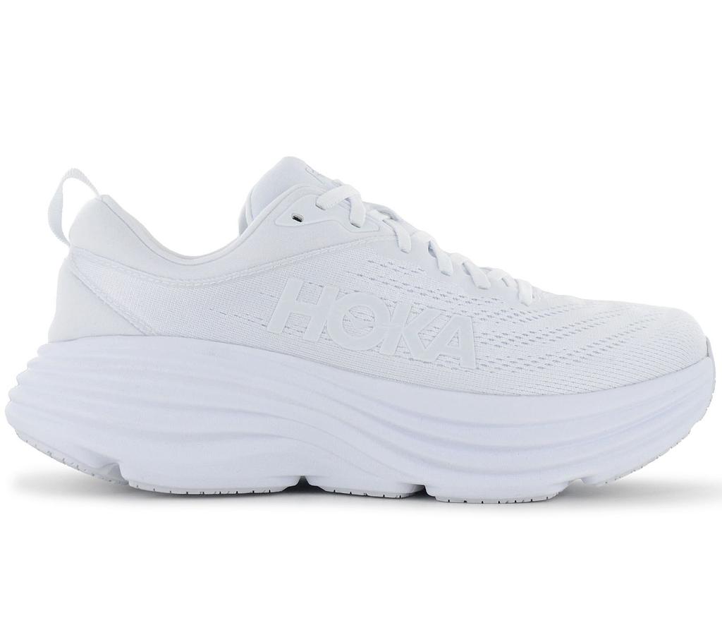 HOKA One One BONDI 8 - Herren Laufschuhe Running Schuhe Weiß 1123202-WWH ORIGINAL