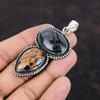 Picasso Jasper Pendant Bauxite Pendant 925 Sterling Silver Pendant Gemstone Handmade Jewelry Vintage Pendant Gift For Women Designer Jewelry