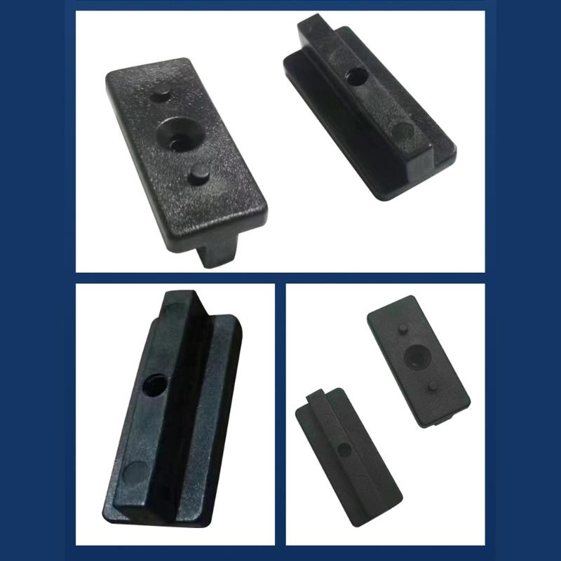 100pcs Decking Clip 6mm Plastic Fastening Set for Composite Deck Boards With Hide T Clip and Sturdy Plastic Screws