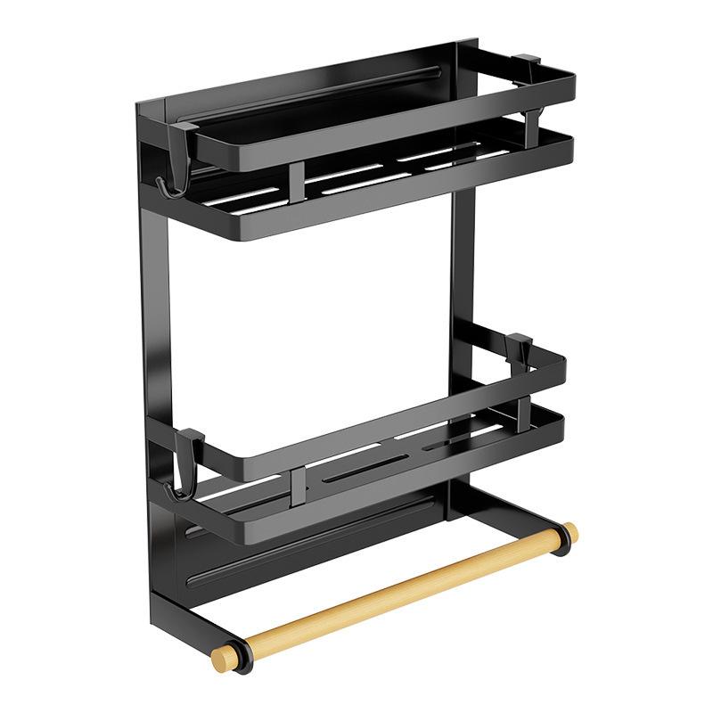 Suport magnetic din oțel inoxidabil pentru organizarea bucătăriei, fără găurire