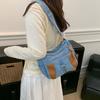 Denim Bag Women's Vintage Shoulder Bag Large Capacity Crossbody Bag