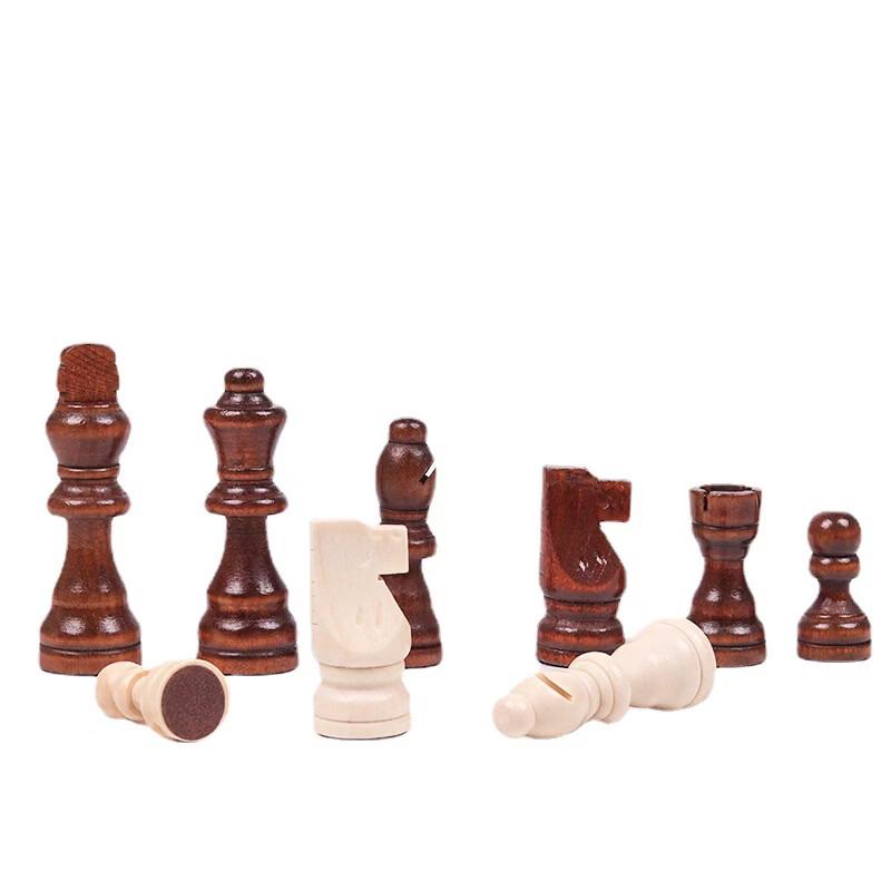 Mussels 3-Inch Solid Wood Chess Pieces