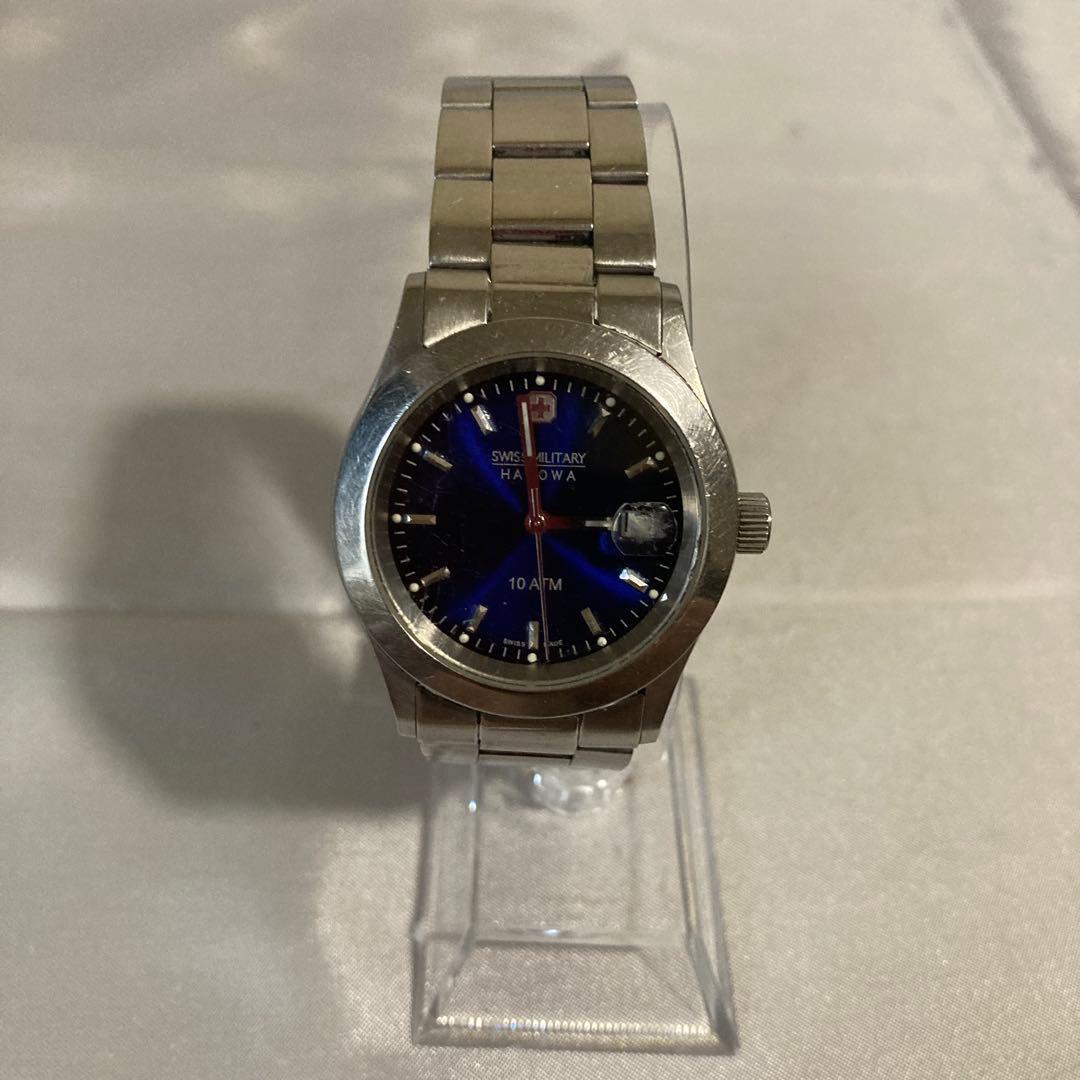 Used New battery SWISS MILITARY HANOWA men s watch in operation