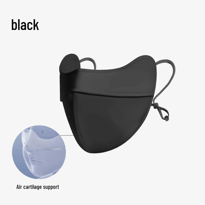 GuTeng Women's Ice Silk Sun Protection Mask with 3D Support