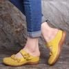 Women's Fashion Vintage Shoes Casual Sandals Summer Beach Sandals Flat Shoes Leisure Slippers Plus Size 35-43