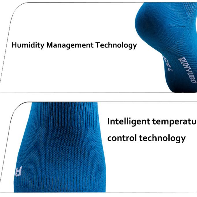 1/3/5/6/10 Par Skarpety Sportowe Outdoor Maraton Na Wszystkie Pory Roku Do Biegania Załogowe Męskie/Damskie Kolorowe Szybkoschnące Amortyzowane Do Ćwiczeń Fitness Trening Cienka Skarpeta