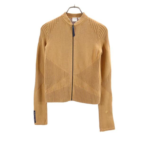 ARMANI EXCHANGE 90s Old Long sleeve knit Zip jacket S Brown Women Used