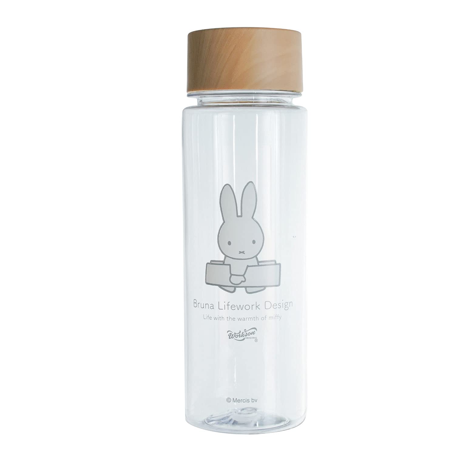

Bruna Lifework Design Miffy Clear Bottle (Brown Lid)