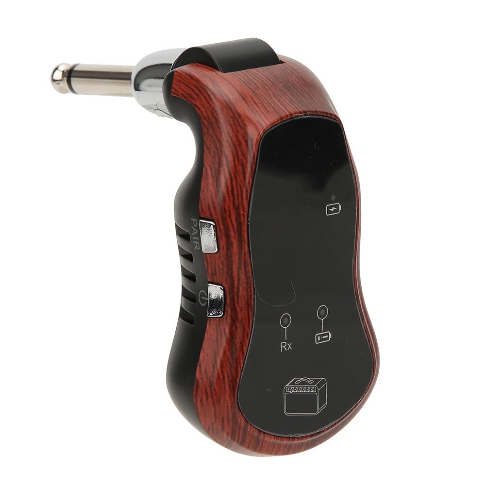 1 Pair Built In Battery 10 Channels 5 Effects Wireless Guitar Effector Transmitter Receiver