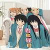Classic Comics Kimi Ni Todoke Throw Lightweight 240g Flannel Blanket Soft Skin-friendly for Summer Cooling