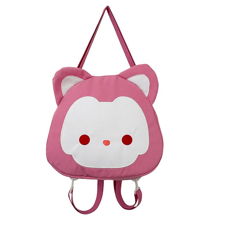 Boys And Girls Shoulder Bag Cartoon Cute Doll Baby Bear Backpack Dual-Purpose Children'S Bag
