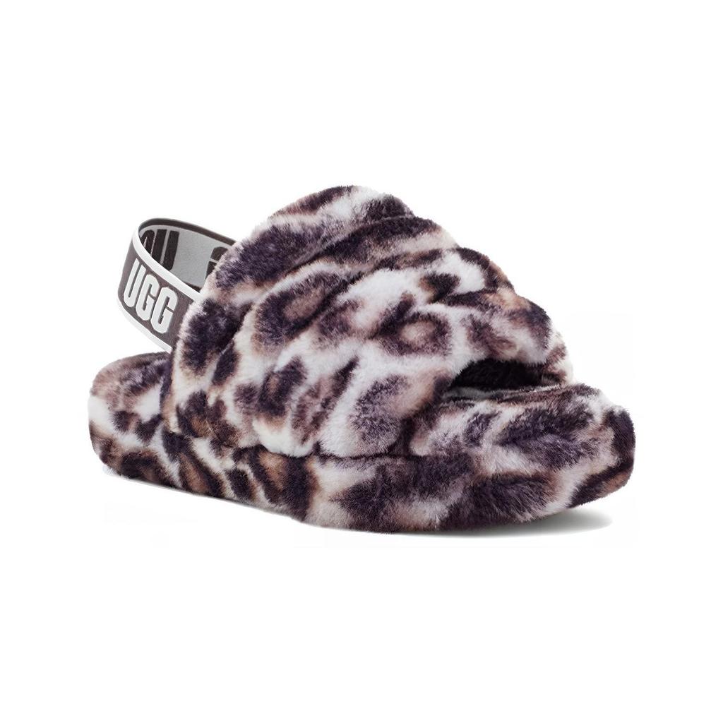 UGG Fluff Yeah Casual Comfortable Kids Sandals Kids Sandals Gray 1123640K-SYGR