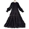 Vintage Court Style Summer New Arrival Embroider Dress