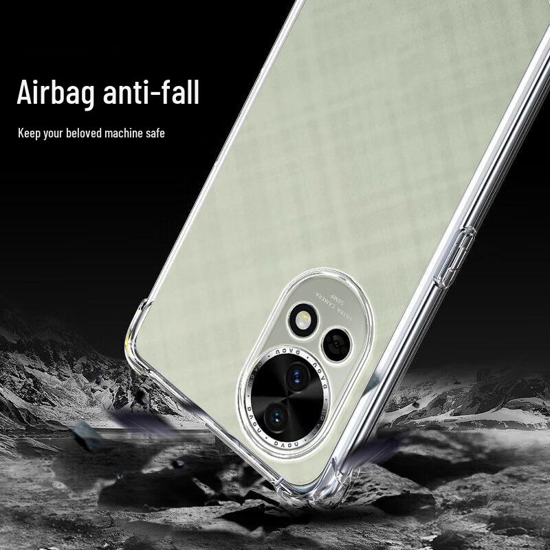 STEK Transparent Anti-Fall TPU Phone Case for Huawei Nova 13/12