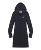 Mucent Cyan Hooded Neck Slim Fit Dress (4 Colors)