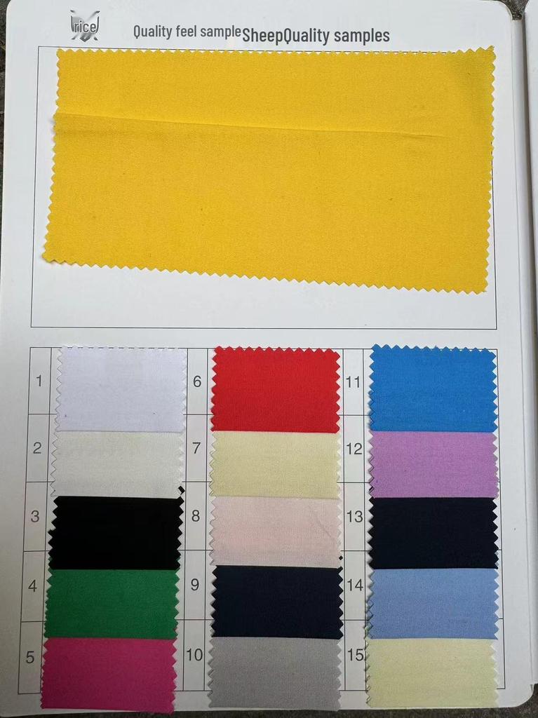 Einfarbiges Poplin-Stoff aus reiner Baumwolle für Puppenkleidung, Hemden, Kleider, Hanfu und Patchwork.