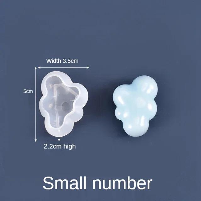 

Новая 1 шт. квадратная форма для свечи-куба, соевый воск, эфирное масло, ароматерапевтическая свеча, сделай сам, материал для свечи в форме облака, воск, 3D силиконовая форма LS S