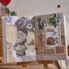 Yan Youmei Dekorationssticker im Vintage-Stil: Kreatives Journal-Set mit 8 Designs