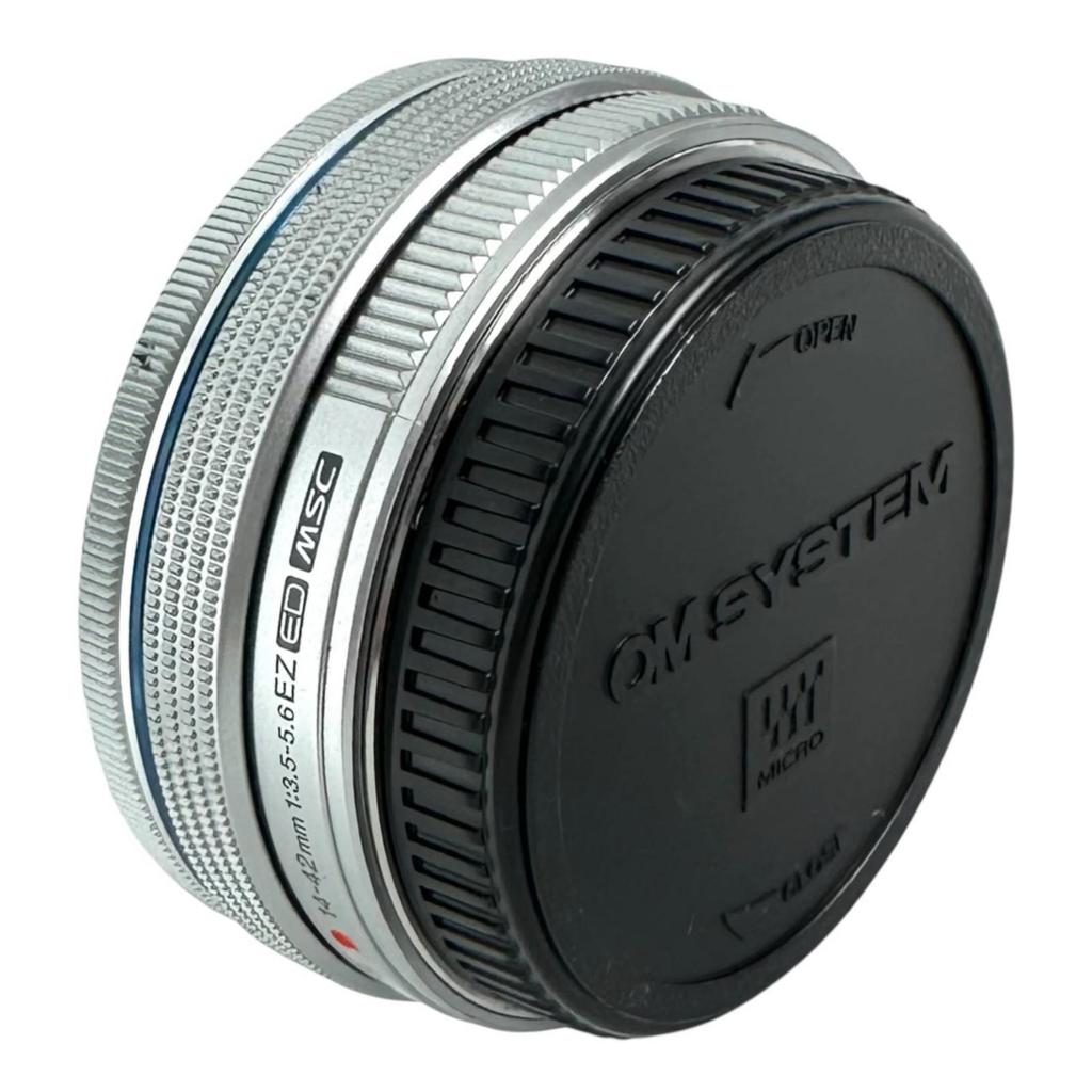 OLYMPUS 1:3.5-5.6 Exchange Lense M.ZUIKO DIGITAL ED EZ Silver Used