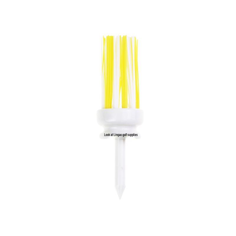 Neue Niedrigwiderstands-Beflockte Kunststoff-Golfball-Tees (54/70/83mm)
