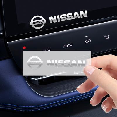 2/4 szt. Metalowe Naklejki na Wycieraczki Samochodowe Emblemat Do Nismo Qashqai Juke J10 J11 Micra XTrail Leaf Pulsar Teana Akcesoria