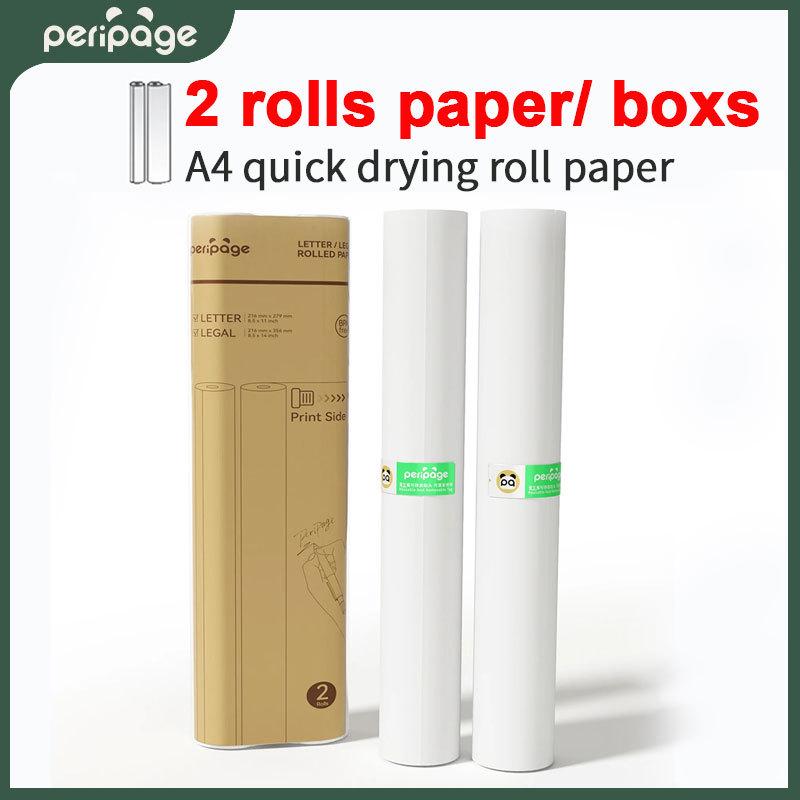 PeriPage A40 Quick-Dry High-Definition A4 Thermal Paper for Photos