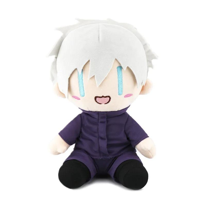 Anime Jujutsu Kaisen Plush Toy Yuji Itadori Gojo Satoru Fushiguro Megumi Inumaki Toge Stuffed Toys Birthday Gift (23cm)
