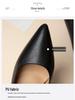 2021 Summer Women's Low-Cut Chunky Heel High Heels - Pointed Toe, Comfortable Korean Style