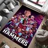 West Ham United Carpet Rug for Living Room Bedroom Home Sofa Decoration,Kids play Nonslip Floor Mat