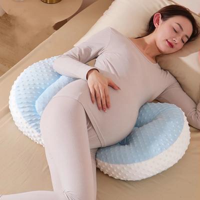 Women's Side Sleeping Belly Pillow Multifunctional Maternity Waist Protection Pillow Adjustable Width Pregnancy Pillow Pregnant