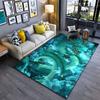 Majestic Dragon Amidst Stormy Skies Carpet Yoga Living Room Room Decor Children's Crawling Mat Doormat Area Rug Games Mat