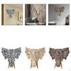 Decorative Elephant Head To Hang On The Wall, Wall Sculpture for Home Or Office.