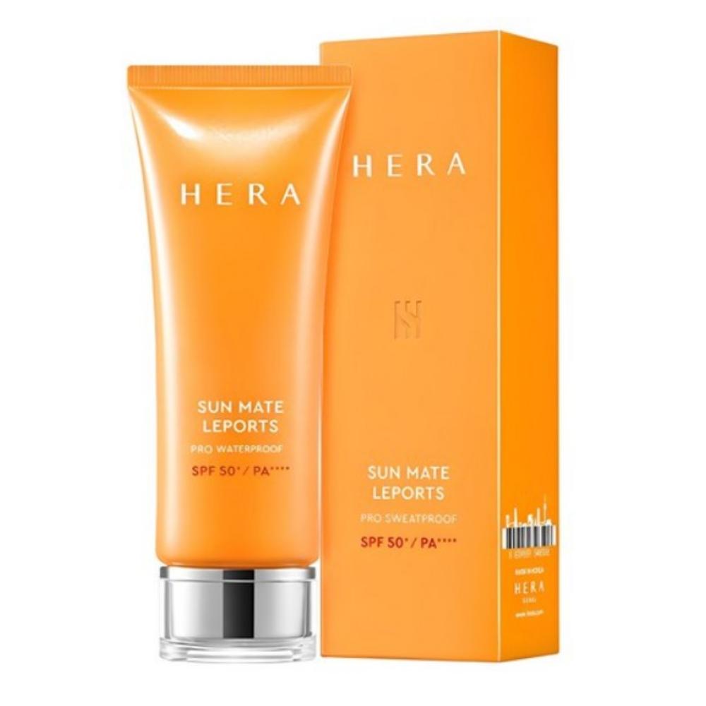 HERA Sun Mate Leports Pro Waterproof Sun Cream SPF50+ PA++++ Sweat-Resistant & High Protection Sunscreen 70ml
