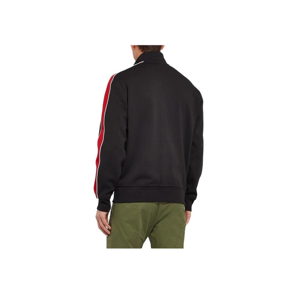 Polo Ralph Lauren FW23 Pony Logo Embroidered Stand Collar Long Sleeve Jacket Men Jackets Black 710787746-001