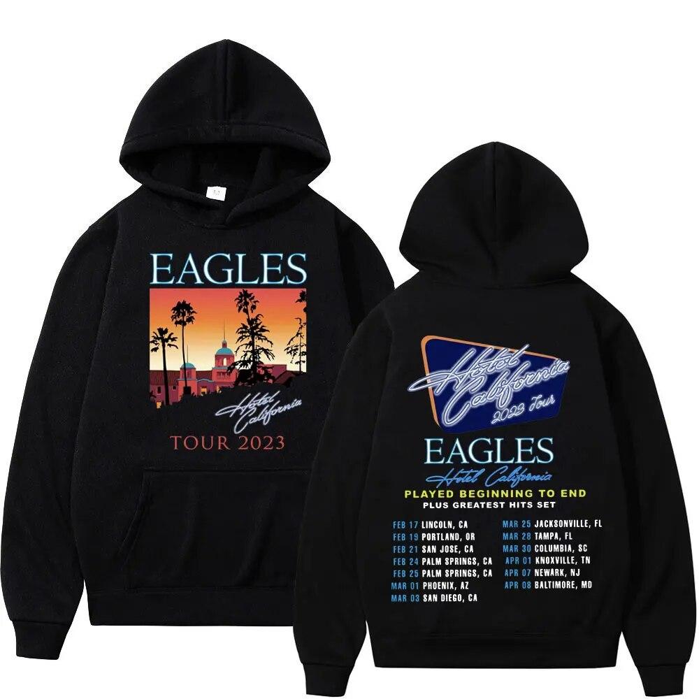 American Rock Bands Tour Print Hoodie Autumn Winter Hoodie for Unisex Hip Hop Pullovers Unisex Hoody Women Sweatshirts y2k Clothing