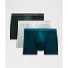 Always In Motion Boxer Brief 3   3 Pack IndochIne Blue Pelican raInforest Green