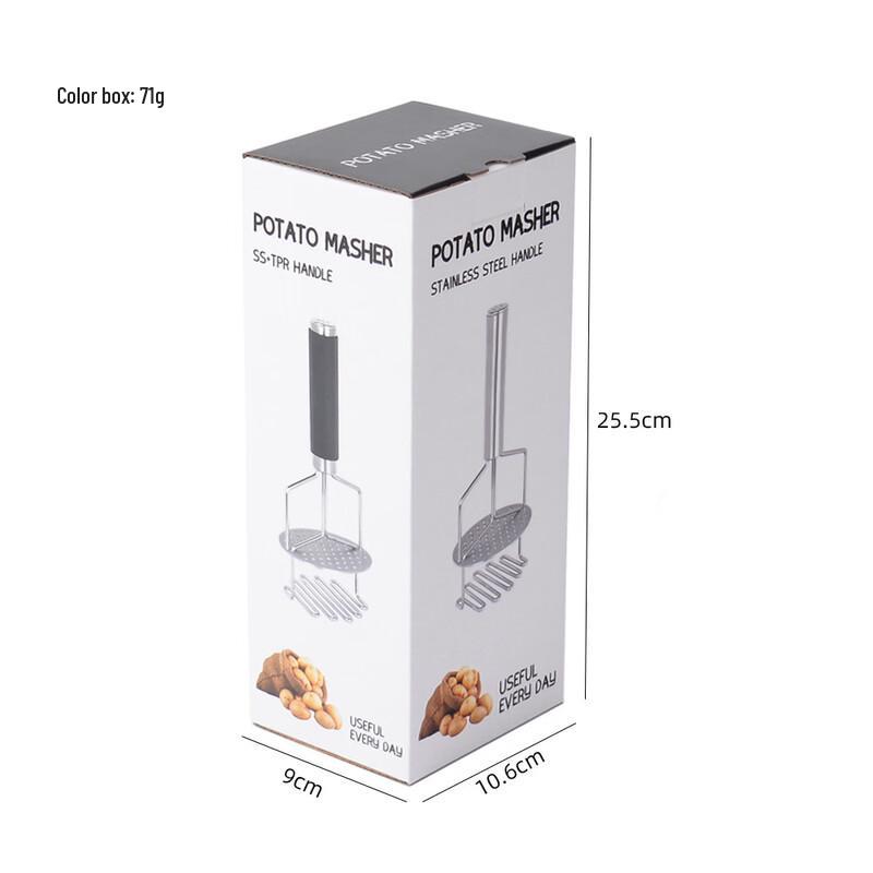 ZISIZ Stainless Steel Potato Masher