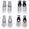 Epaulet Tassel Chain Shoulder Board Punk Epaulette Exquisite Star Shoulder Flash  Girl
