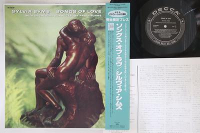 Disque Vinyle SYLVIA SYMS - Chansons d'Amour MVJJ30073DL8639 DECCA Japon Obi Jazz Occasion