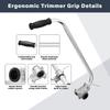 Ergonomic Trimmer Grip Lawn Handle for Yard Trimming