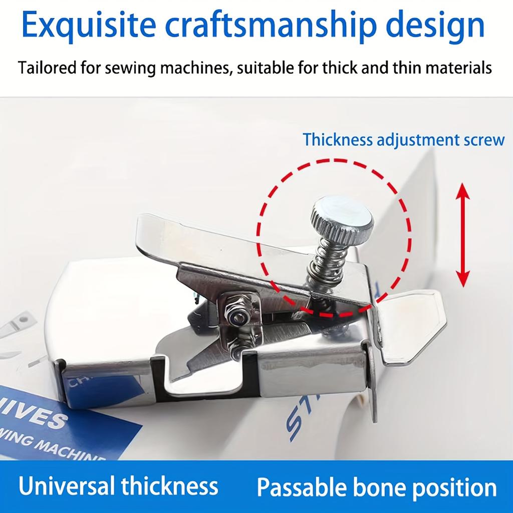 Magnetic Seam Guide for Sewing Machine Multifucntional Straight Line Hems Sewing Ruler Universal Sewing Machine Attachments