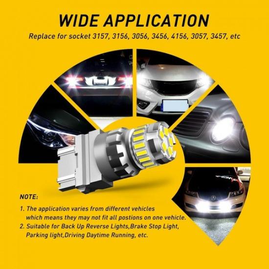 3157 3156 Back Up Reverse LED Light Bulb For Ford F-150 1991-2018 2017 2016 NEW2