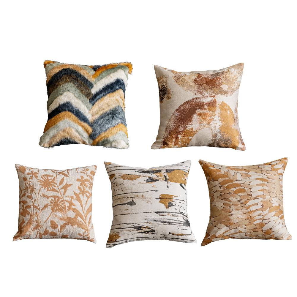 Homlly Hogaa Modern Luxury Pillow Cushion Covers (x2pcs)