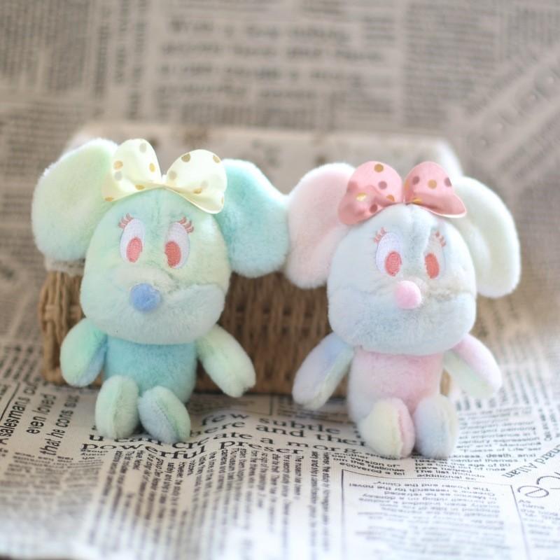 Adorable Cute Mouse Plush Toy Doll With Keychain Soft Short Plush Stuffed Animal