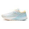 Li Ning Yue Ying 2.0 Shock Absorption Non-Slip Wear-Resistant Low-Top Running Shoes Women Sneaker Light-Blue Yellow ARHS016-1