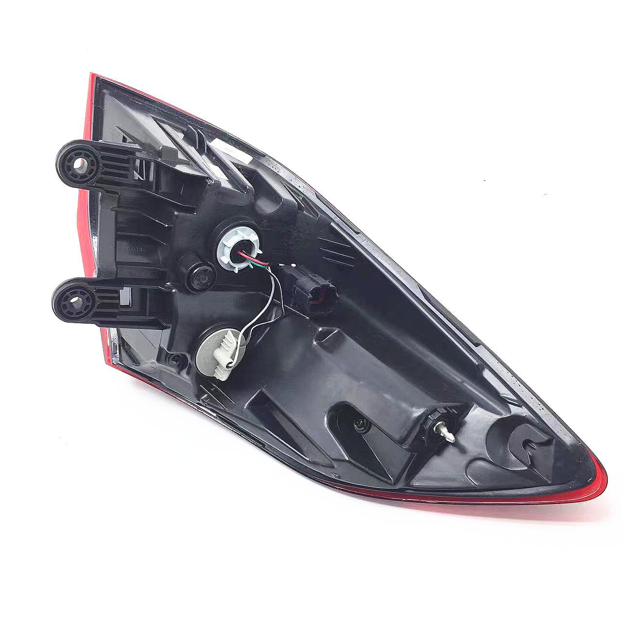 

Hyundai 19-20 Tucson LED Rear Taillight Brake Light Assembly: Inner & Outer Shell Left Driver Curved Light