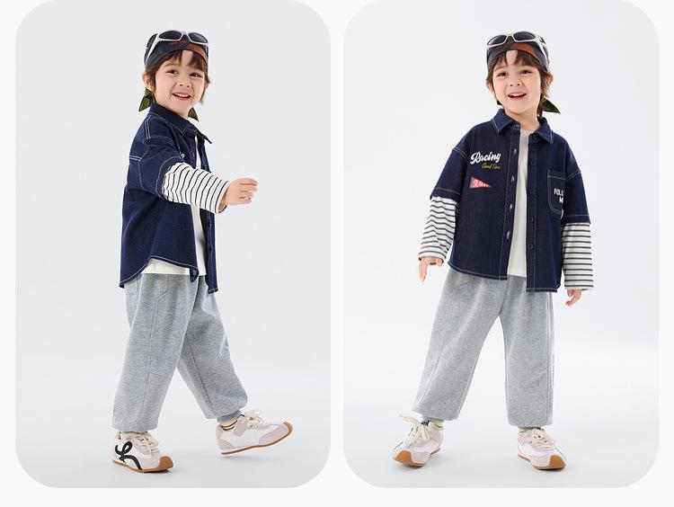 Dudu Home Spring New Arrivals: Children's Sports Pants - Boys' and Girls' Trendy Sweatpants and Casual Pants
